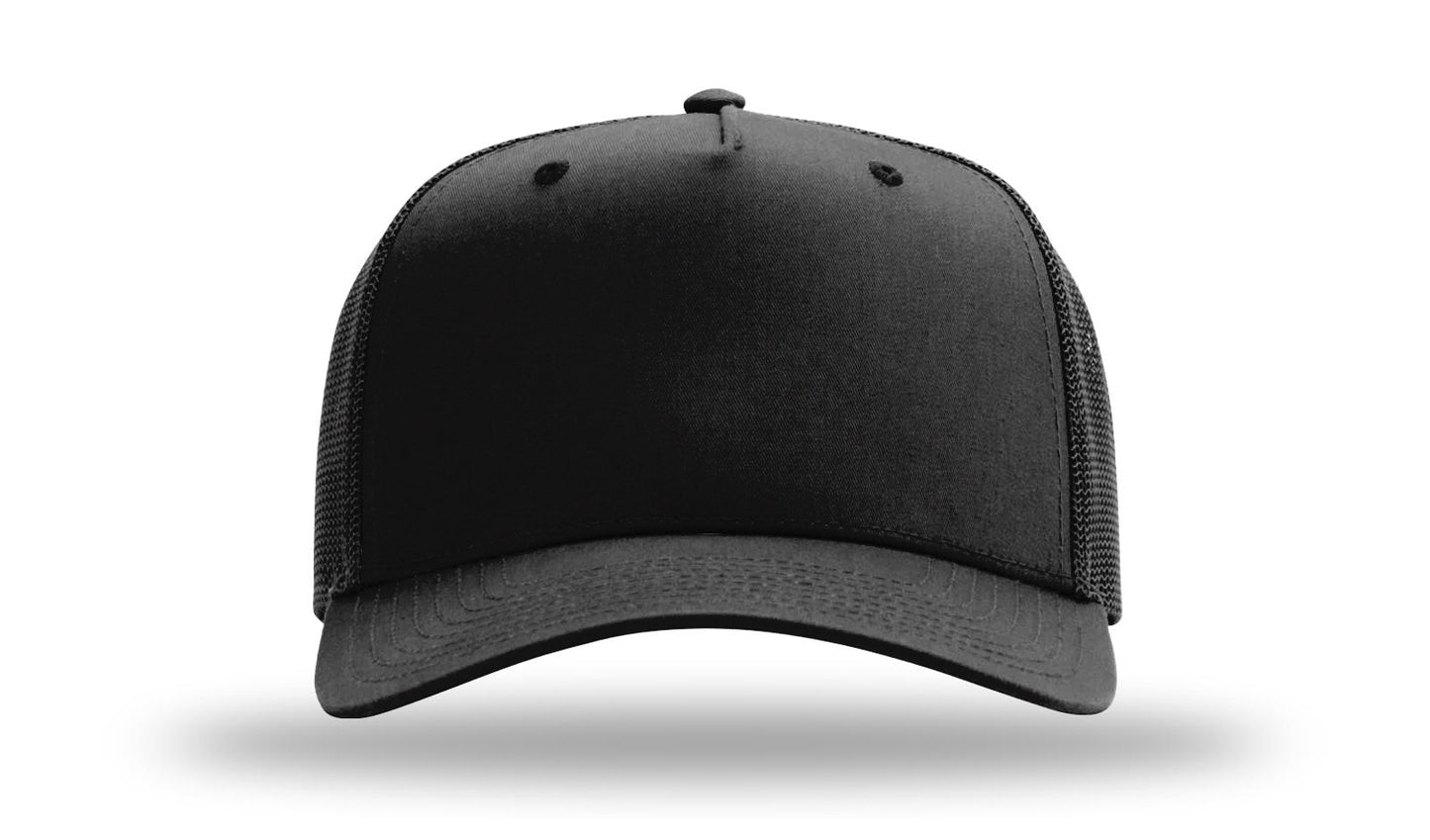 Personalized Richardson 112FPC Five Panel Champ Trucker Hat with Custom Patch