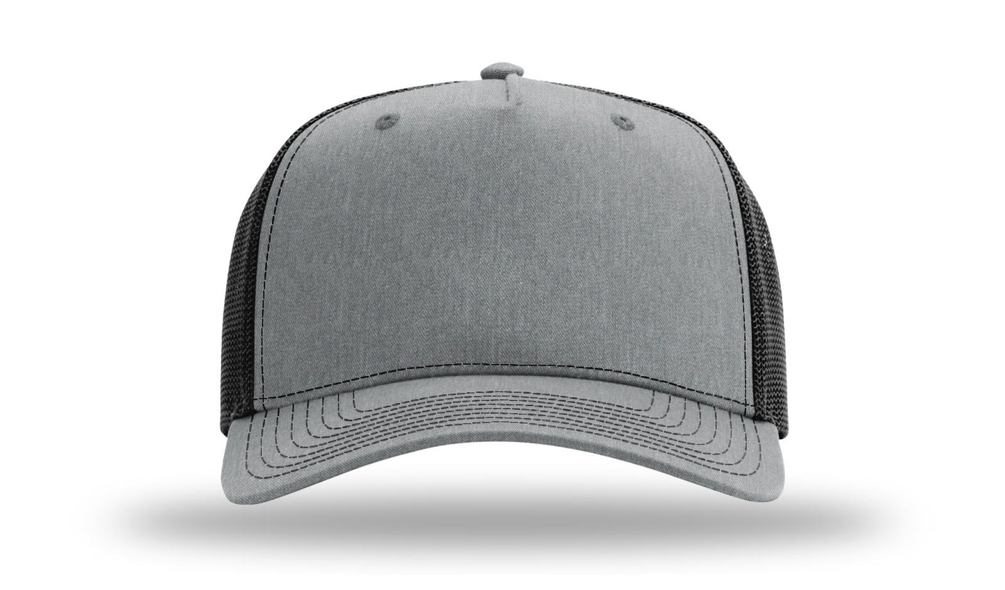 Personalized Richardson 112FPC Five Panel Champ Trucker Hat with Custom Patch