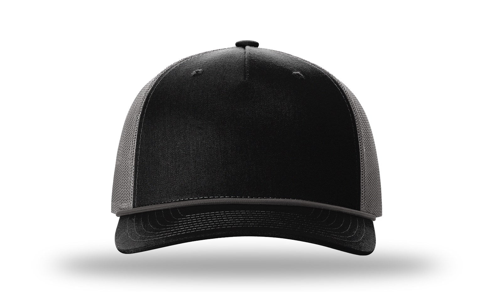 Personalized Richardson 112FPR Five Panel Trucker Hat with Rope with Custom Patch