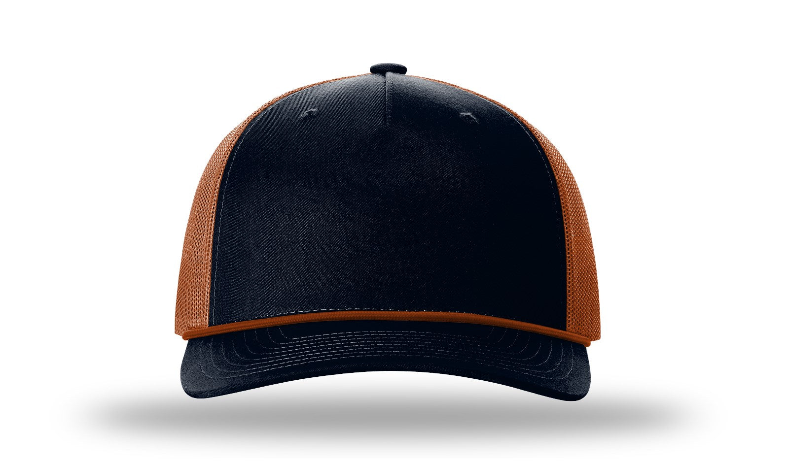 Personalized Richardson 112FPR Five Panel Trucker Hat with Rope with Custom Patch