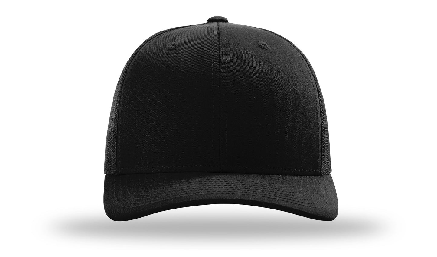 Personalized Richardson 112PL / 112+ R_FLEX Adjustable Trucker Hat with Custom Patch