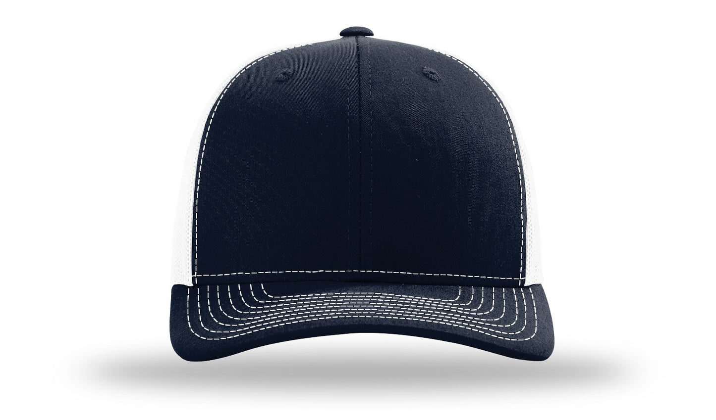 Personalized Richardson 112PL / 112+ R_FLEX Adjustable Trucker Hat with Custom Patch