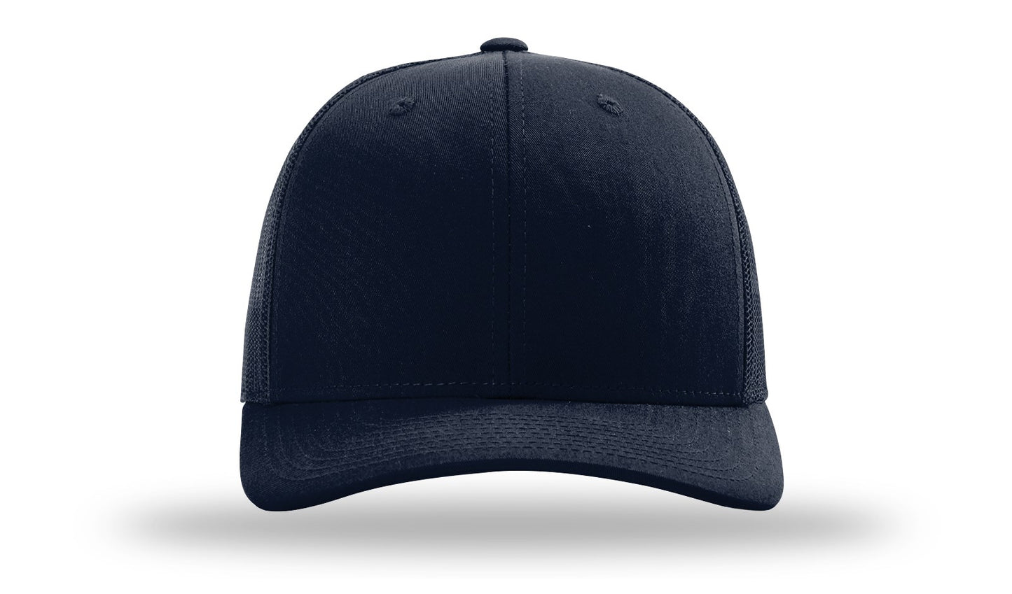 Personalized Richardson 112PL / 112+ R_FLEX Adjustable Trucker Hat with Custom Patch