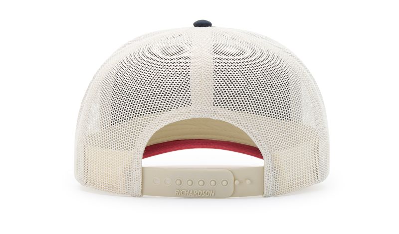 Personalized Richardson 112FPC Five Panel Champ Trucker Hat with Custom Patch