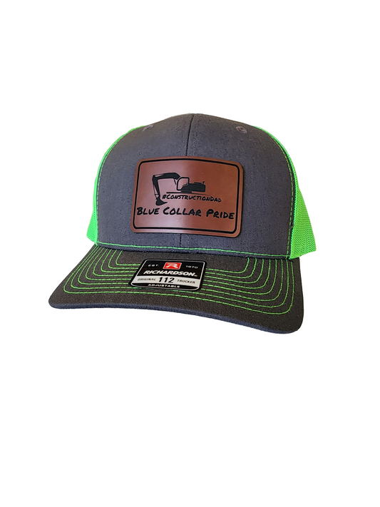 #ConstructionDad Blue Collar Pride Hat - Richardson 112 Hat