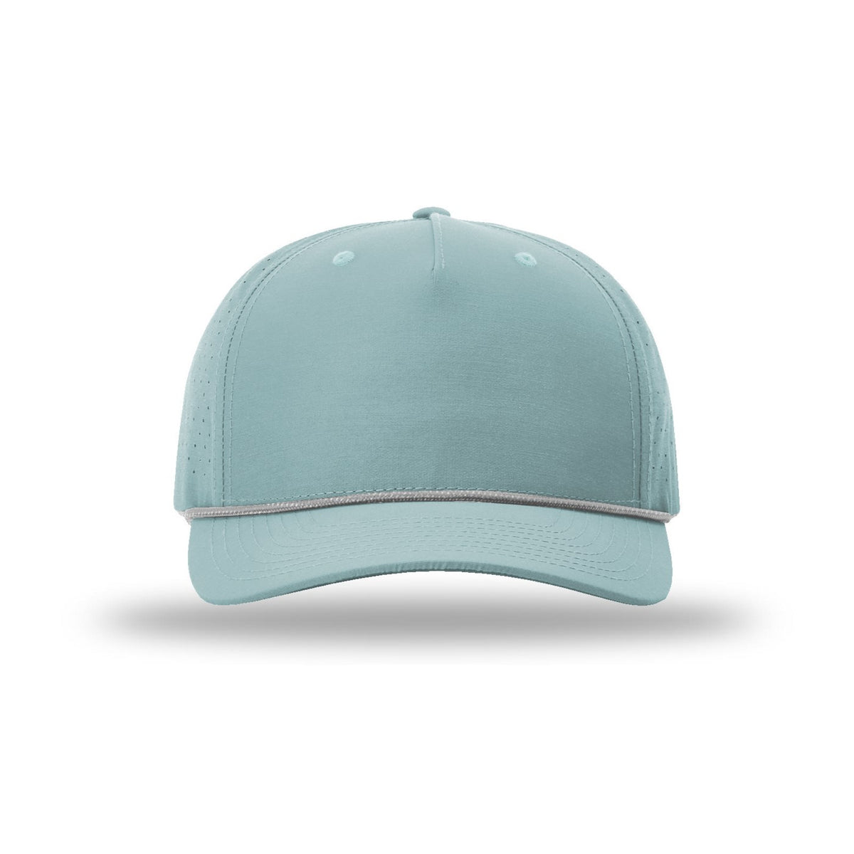 Richardson 355 rope hat in Smoke Blue/Grey-White, front view