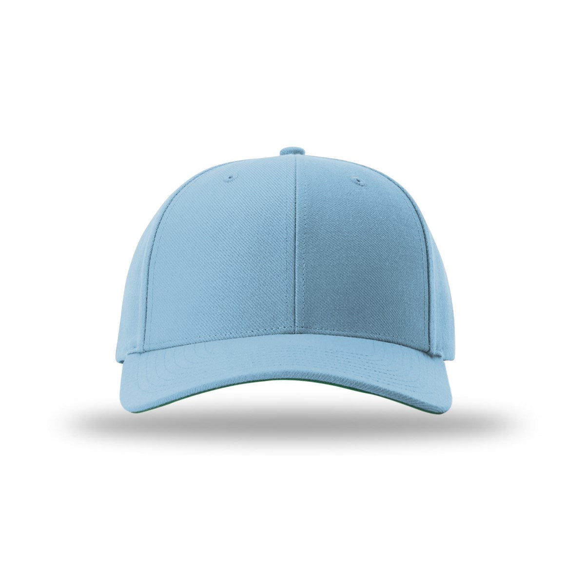 Richardson Pro 512 Surge trucker hat in columbia blue, front view