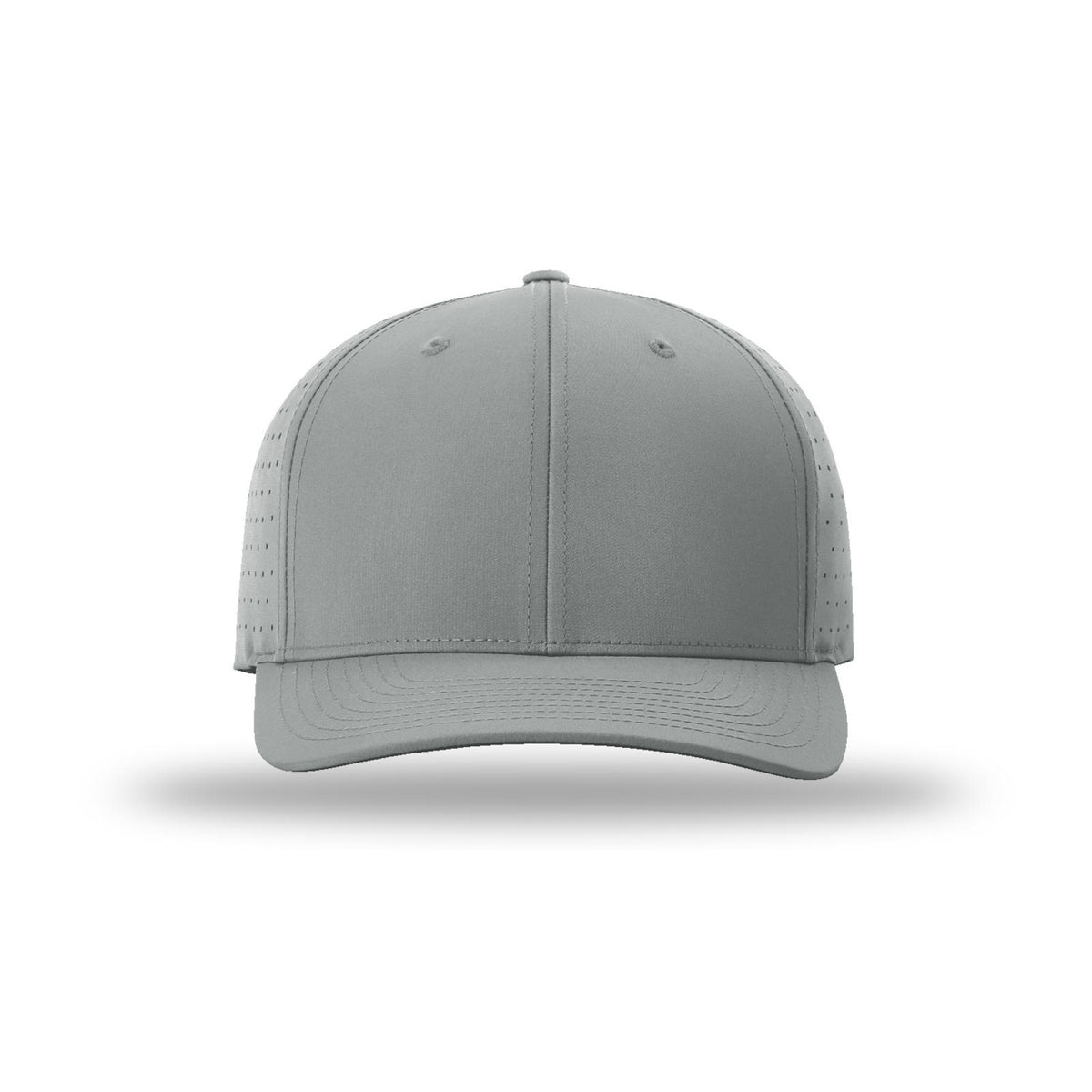 Richardson 632 Laser Perf R-Flex hat, Charcoal, front view