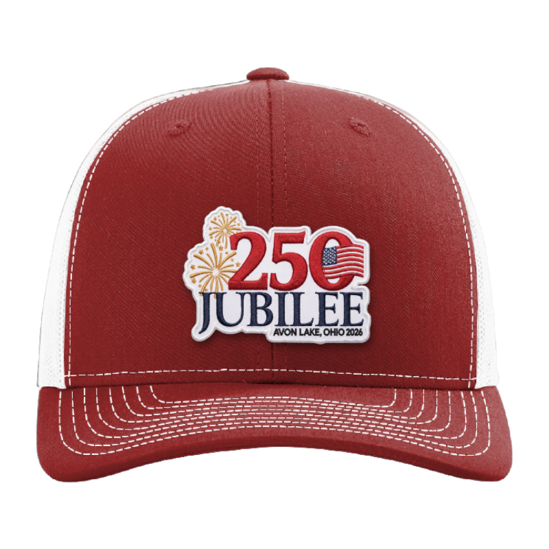 Avon Lake 250 Jubilee Commemorative Hat