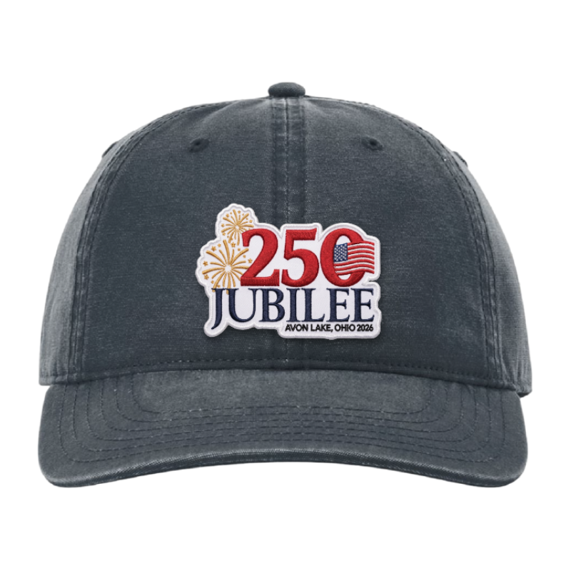 Avon Lake 250 Jubilee Commemorative Hat