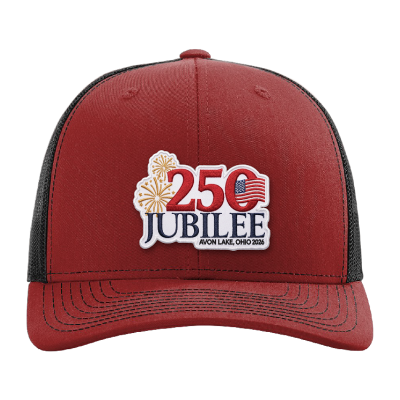 Avon Lake 250 Jubilee Commemorative Hat
