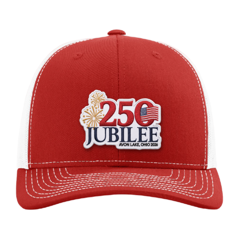 Avon Lake 250 Jubilee Commemorative Hat