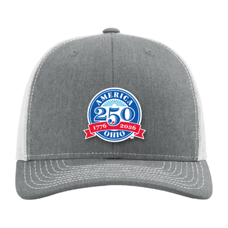 Officially Licensed Ohio 250 Trucker Hat | America 250 Celebration Hat