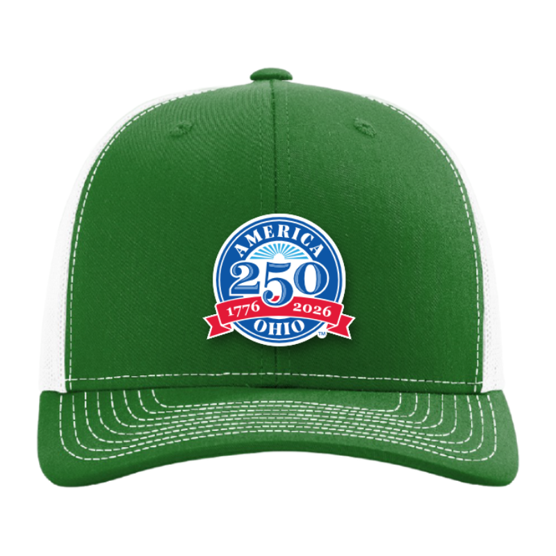 Officially Licensed Ohio 250 Trucker Hat | America 250 Celebration Hat