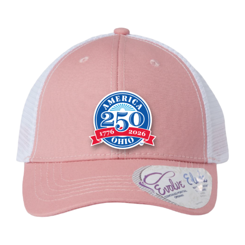 Officially Licensed Ohio 250 Trucker Hat | America 250 Celebration Hat