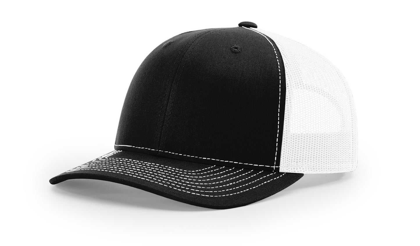 Richardson 112 Trucker Hat with Custom Patch