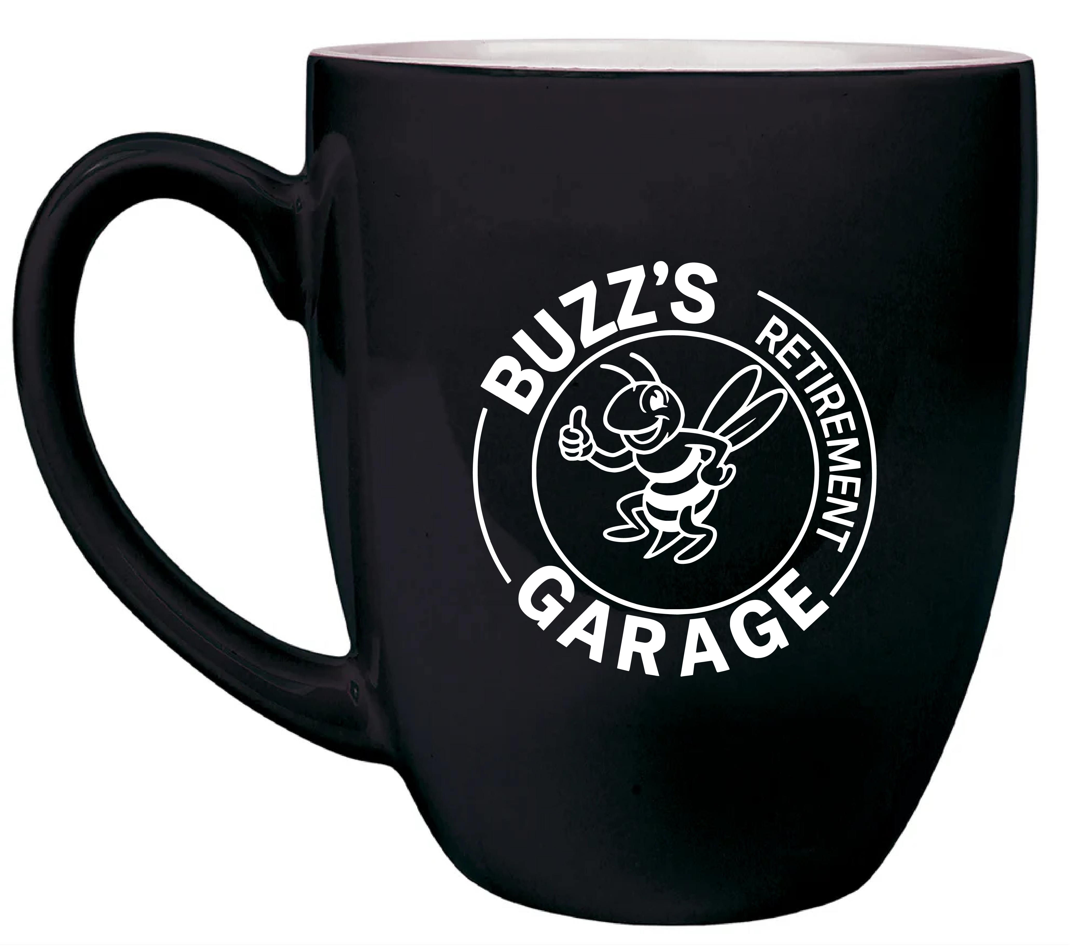 Buzz's Retirement Garage 16oz Ceramic Mug