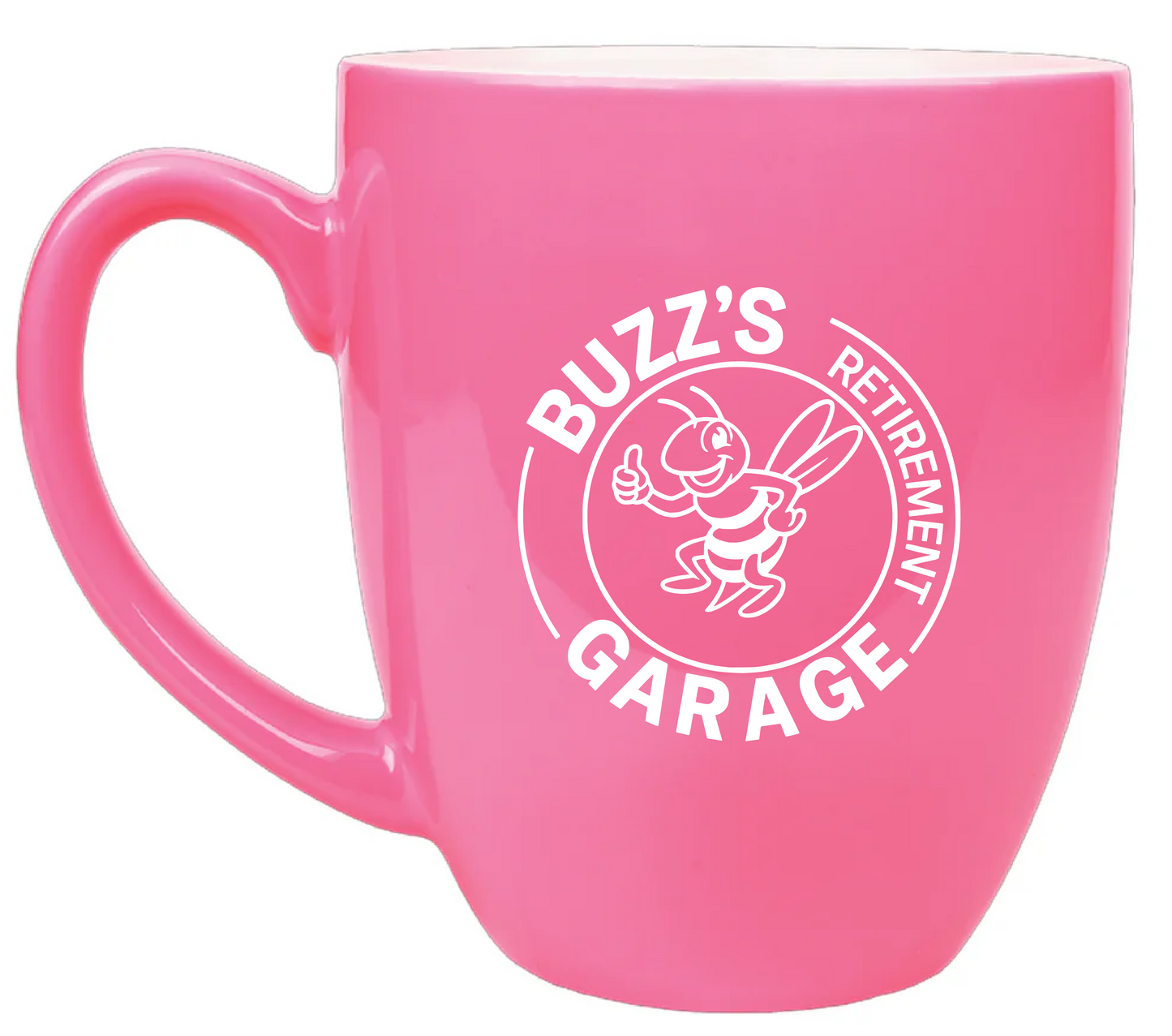 Buzz's Retirement Garage 16oz Ceramic Mug