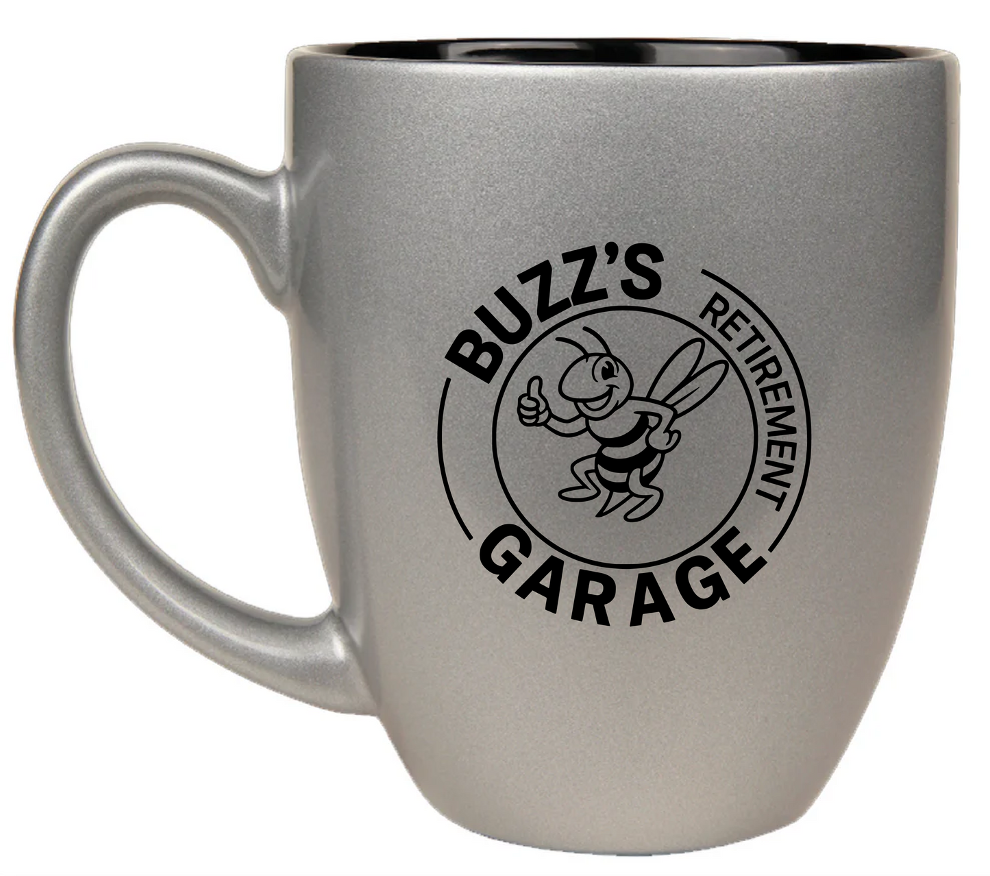 Buzz's Retirement Garage 16oz Ceramic Mug