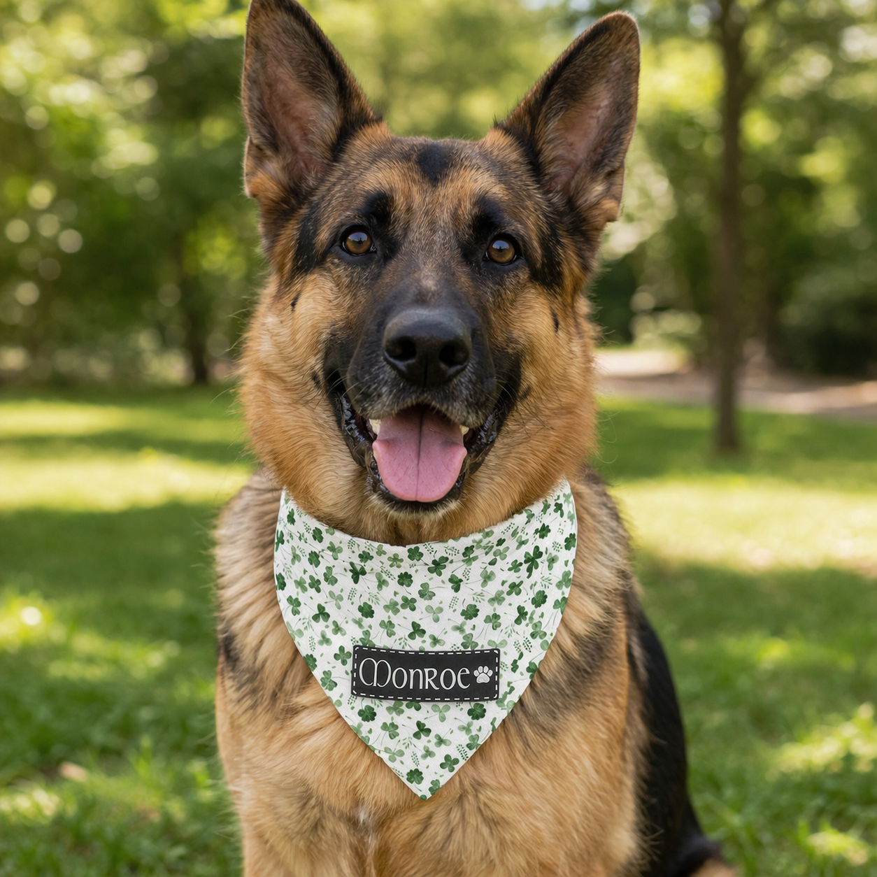 Personalized Dog Bandanas - Spring Theme Designs