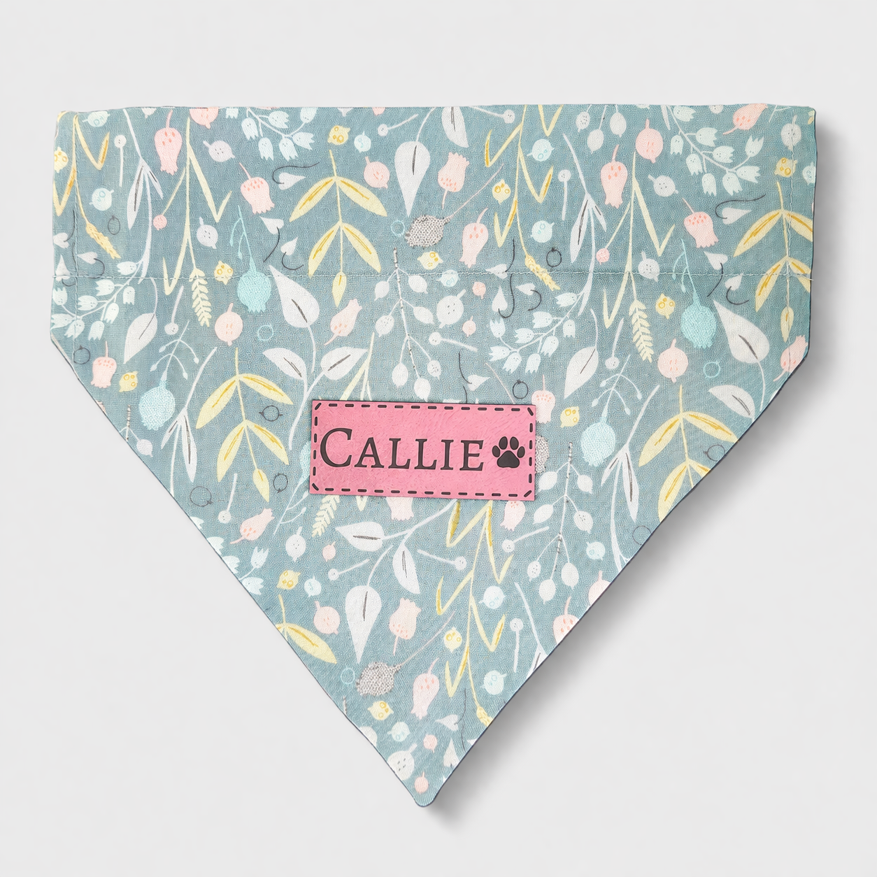 Personalized Dog Bandanas - Flower Theme Designs