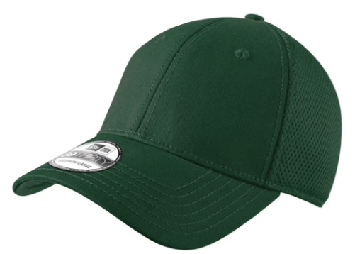 New Era 39Thirty Stretch Mesh Hat with Custom Patch