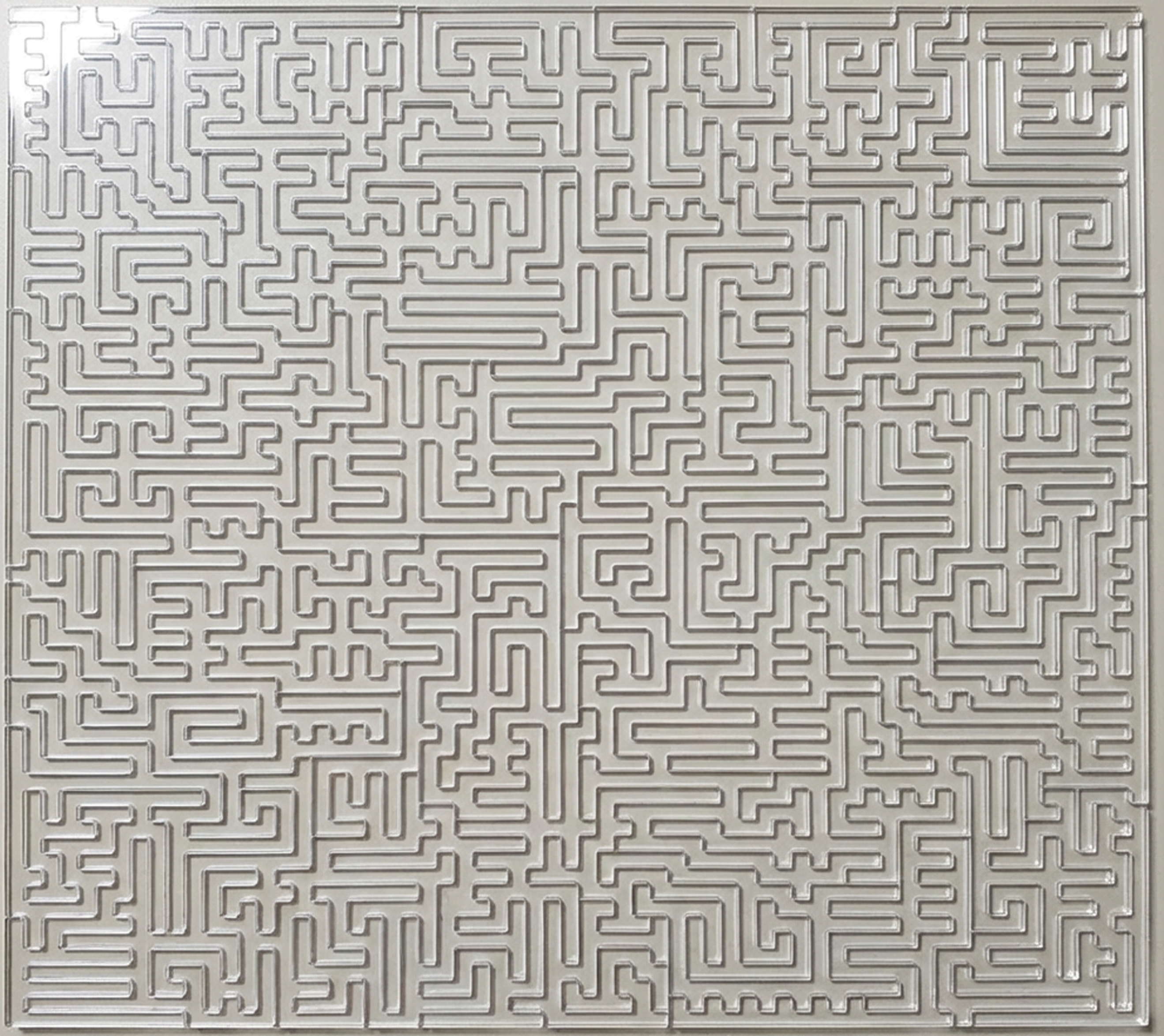 Acrylic Fractal Puzzle - Solid