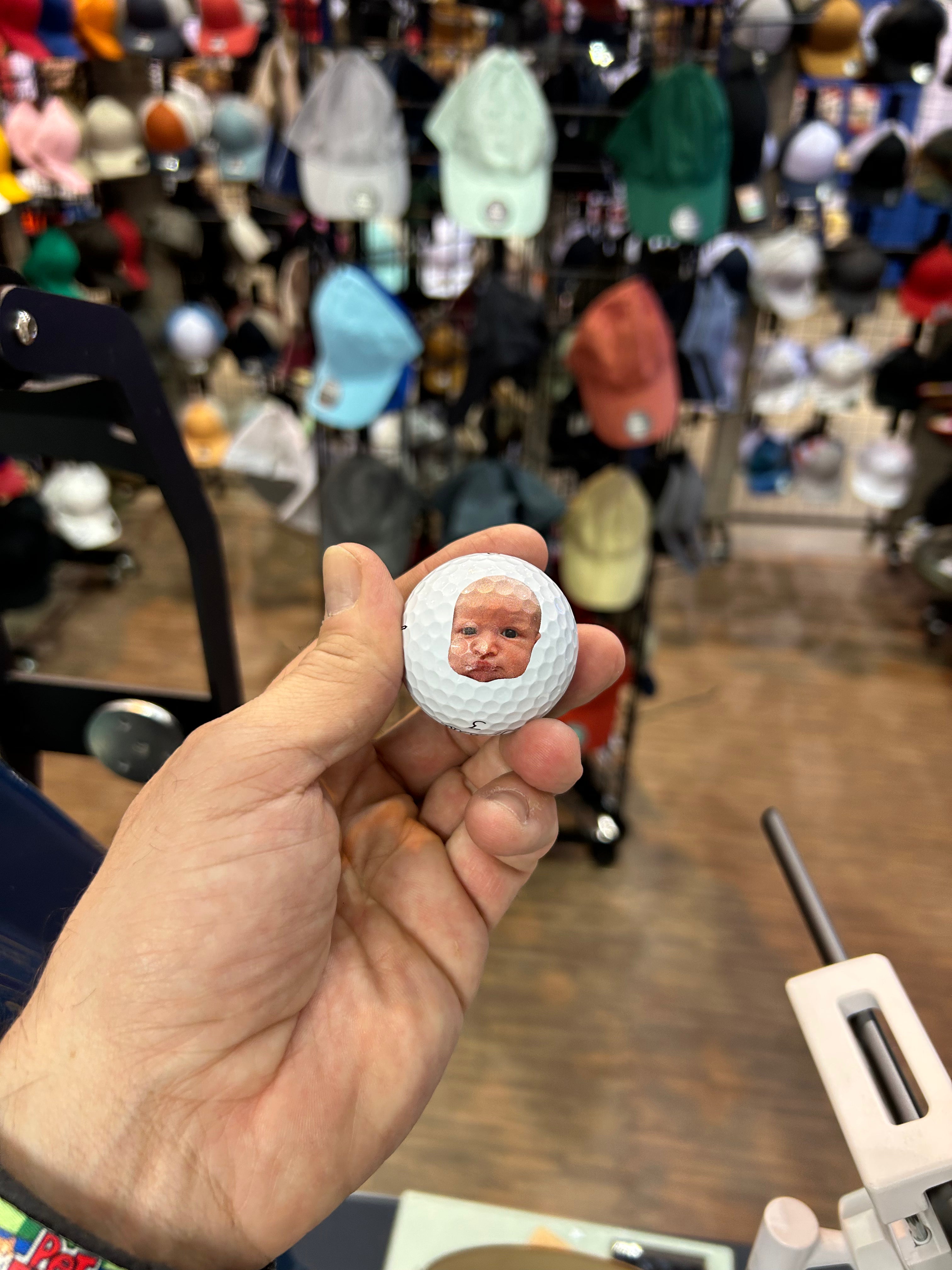 Personalized Custom Printed Golf Balls