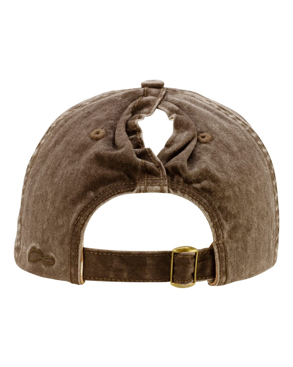 Personalized Ponytail Unstructured Hat with Custom Design - Infinity Her Cassie