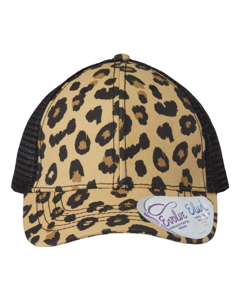 Ponytail Trucker Hat with Custom Patch - Infinity Her Charlie