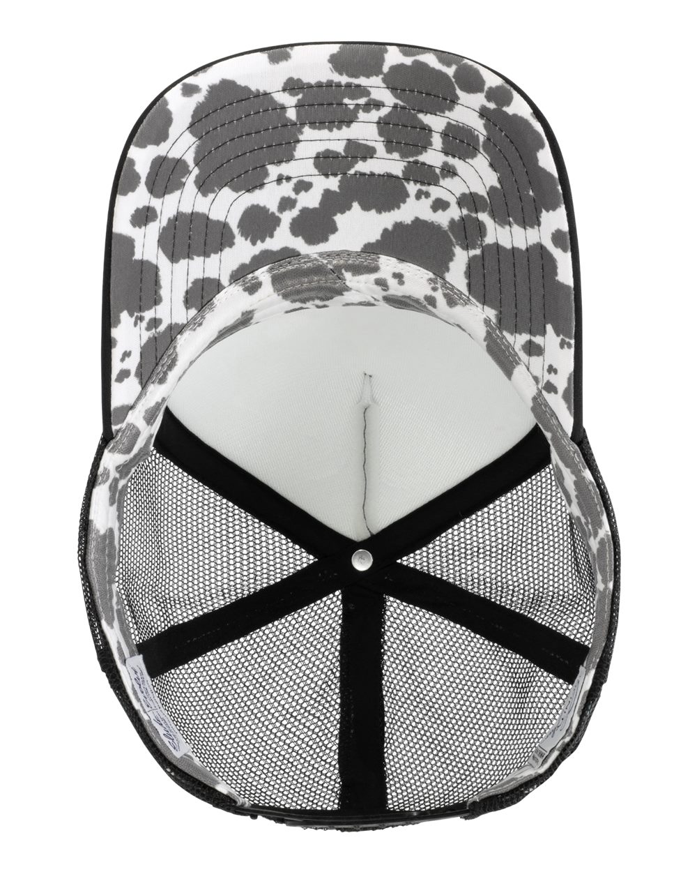 Personalized Ponytail Foam Trucker Hat with Custom Design - Infinity Her Rosie