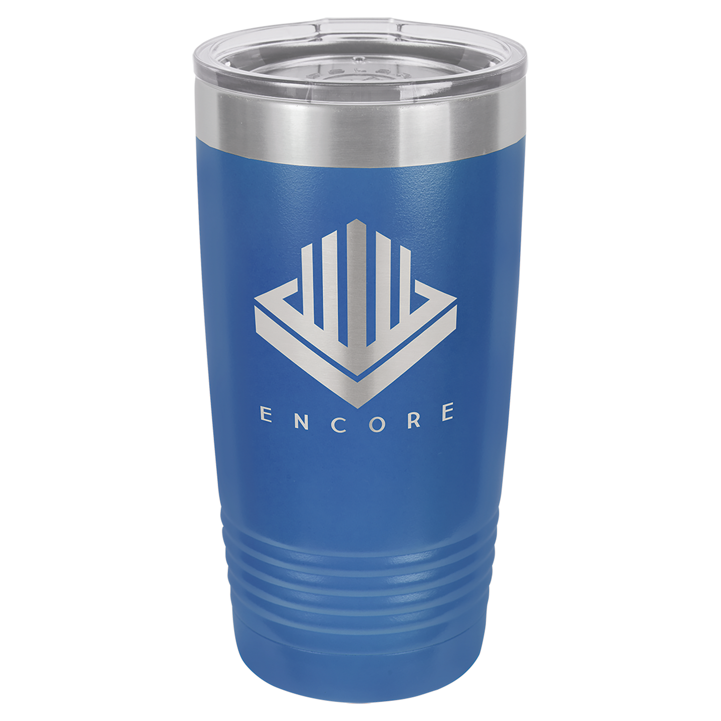 Personalized 20 oz. Vacuum Insulated Ringneck Tumbler with Clear Lid - Polar Camel