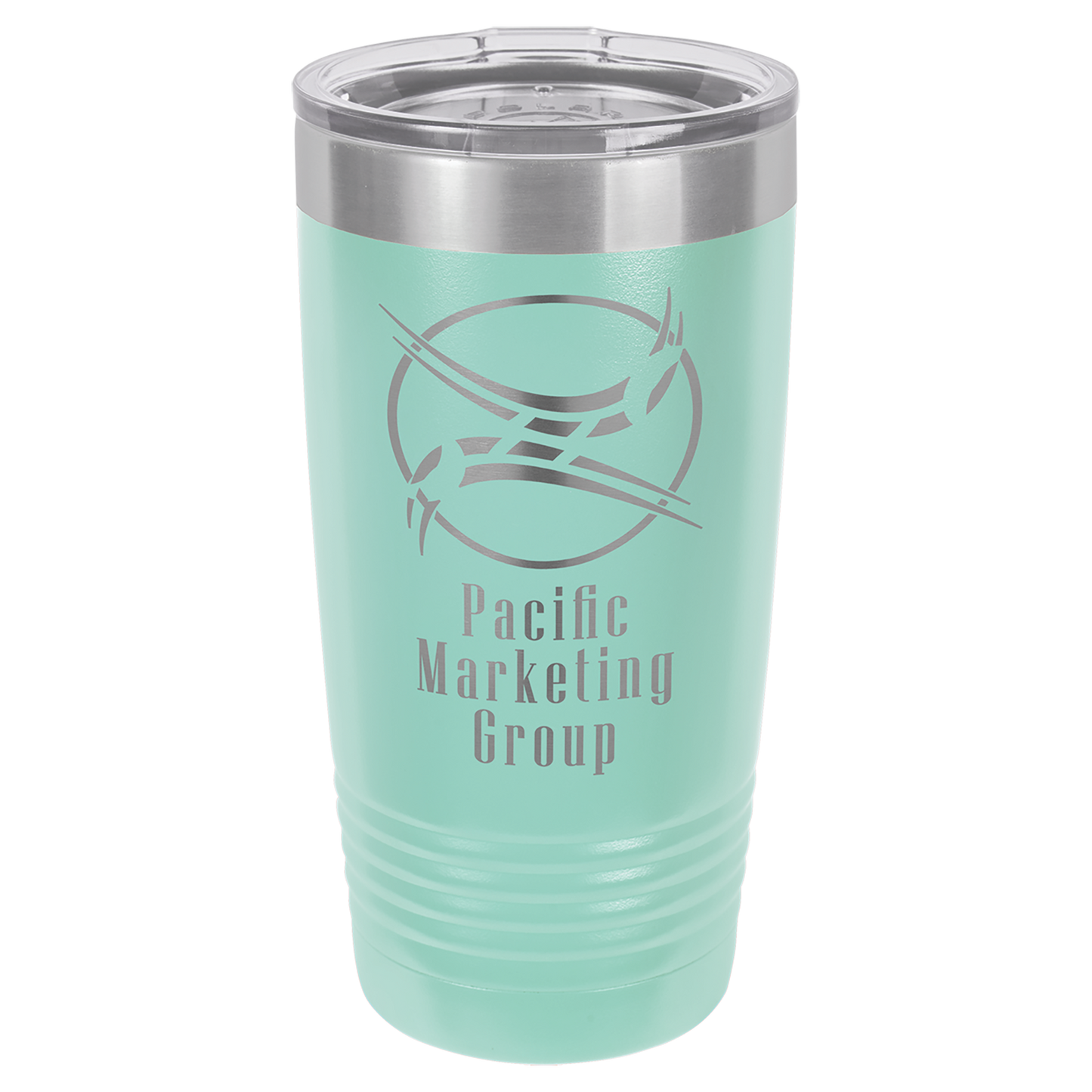 Personalized 20 oz. Vacuum Insulated Ringneck Tumbler with Clear Lid - Polar Camel