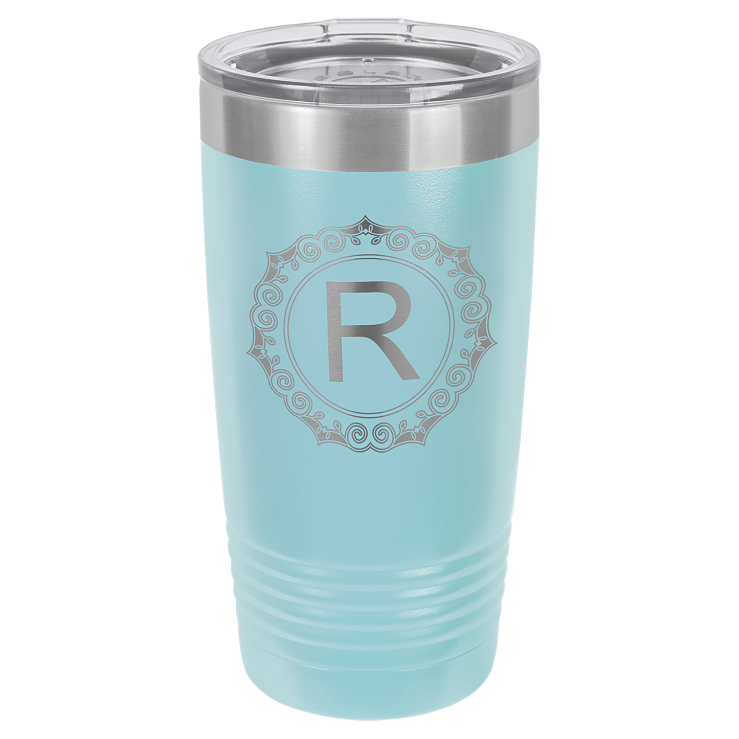 Personalized 20 oz. Vacuum Insulated Ringneck Tumbler with Clear Lid - Polar Camel