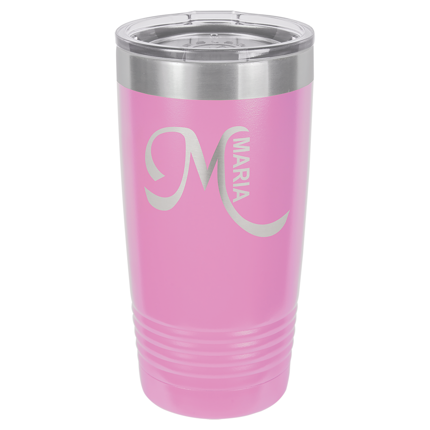 Personalized 20 oz. Vacuum Insulated Ringneck Tumbler with Clear Lid - Polar Camel