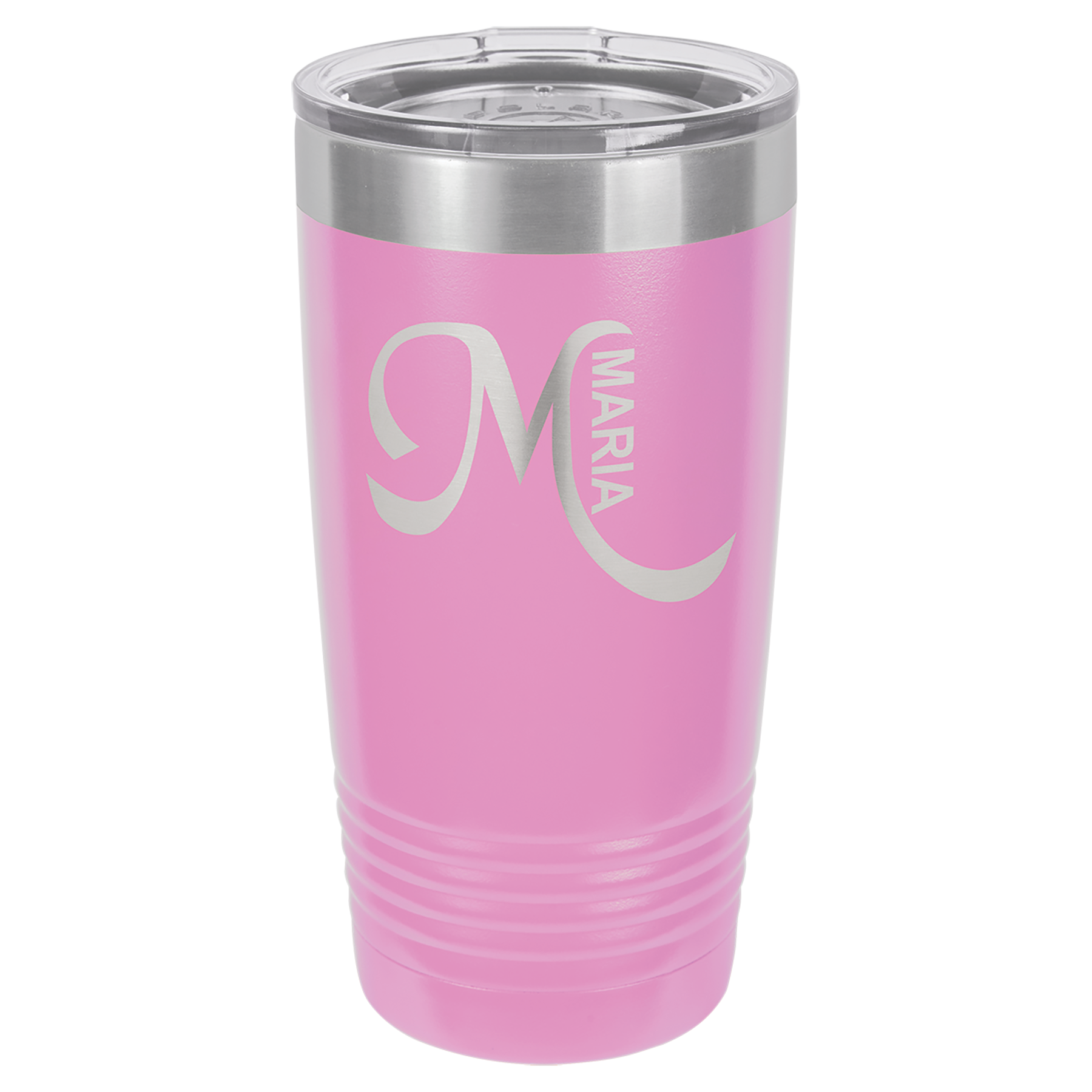 Personalized 20 oz. Vacuum Insulated Ringneck Tumbler with Clear Lid - Polar Camel