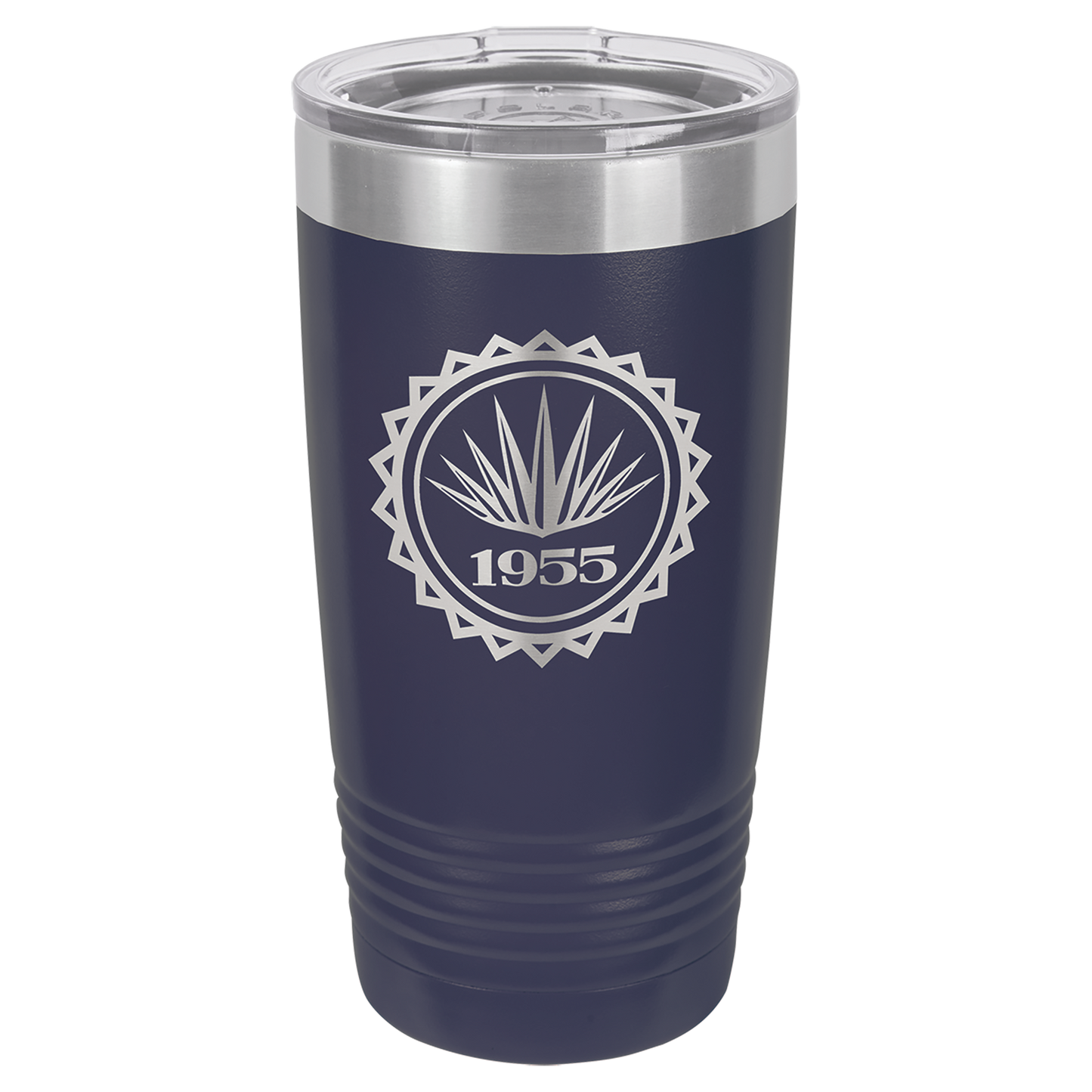 Personalized 20 oz. Vacuum Insulated Ringneck Tumbler with Clear Lid - Polar Camel