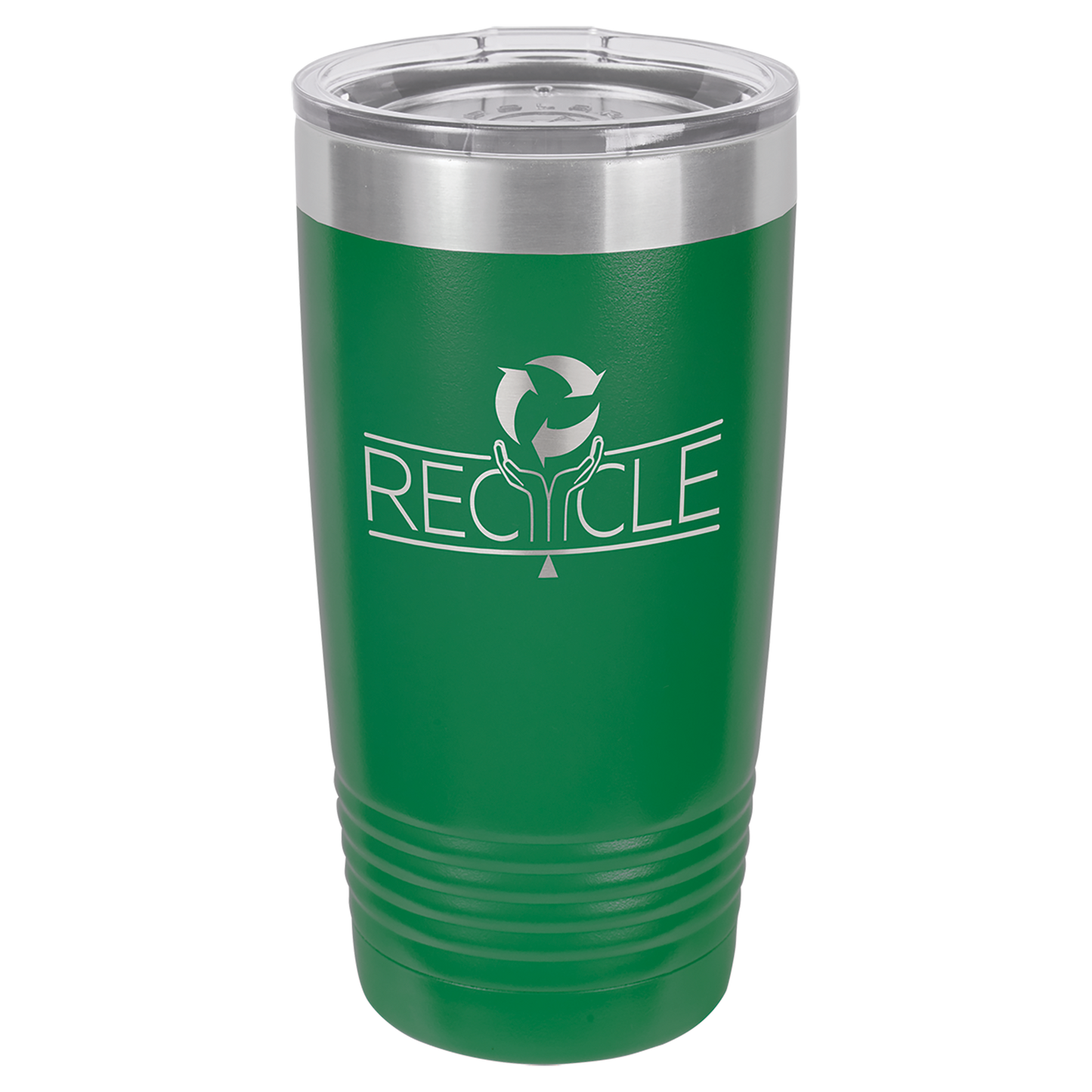 Personalized 20 oz. Vacuum Insulated Ringneck Tumbler with Clear Lid - Polar Camel