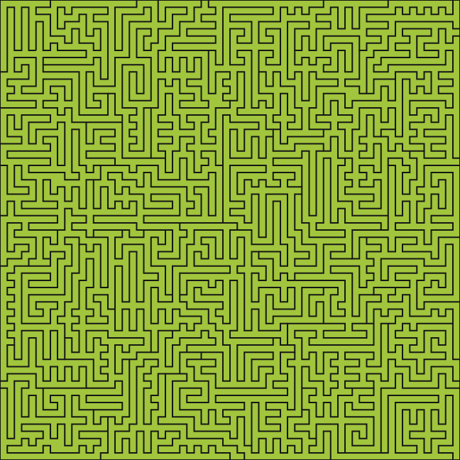 Acrylic Fractal Puzzle - Solid