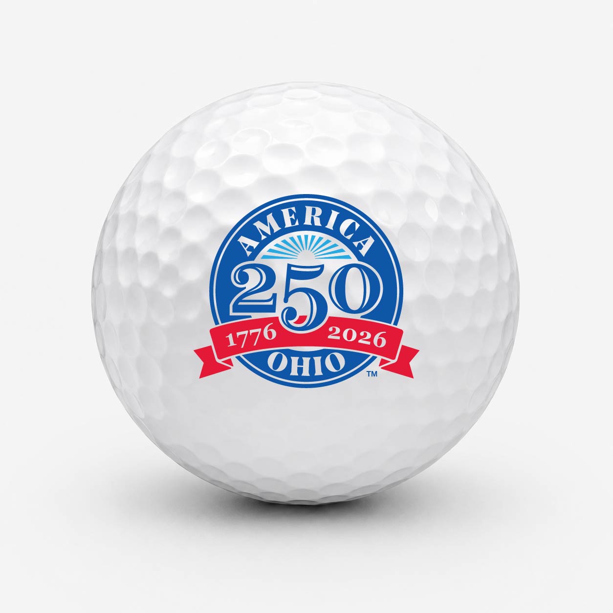Officially Licensed Ohio 250 Golf Balls | America 250 Celebration Golf Gift