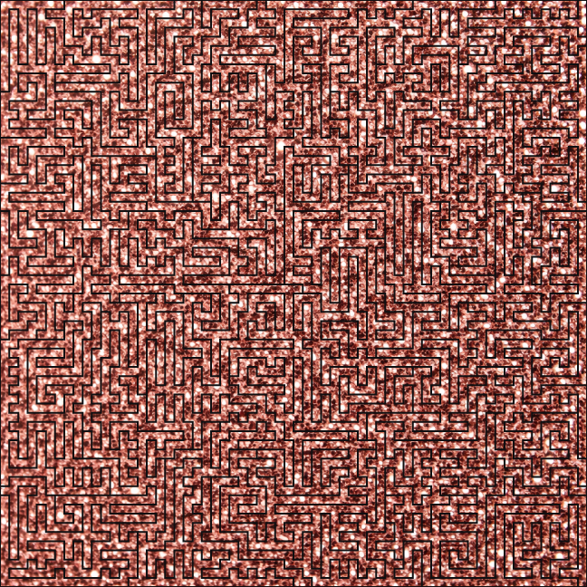 Acrylic Fractal Puzzle - Solid