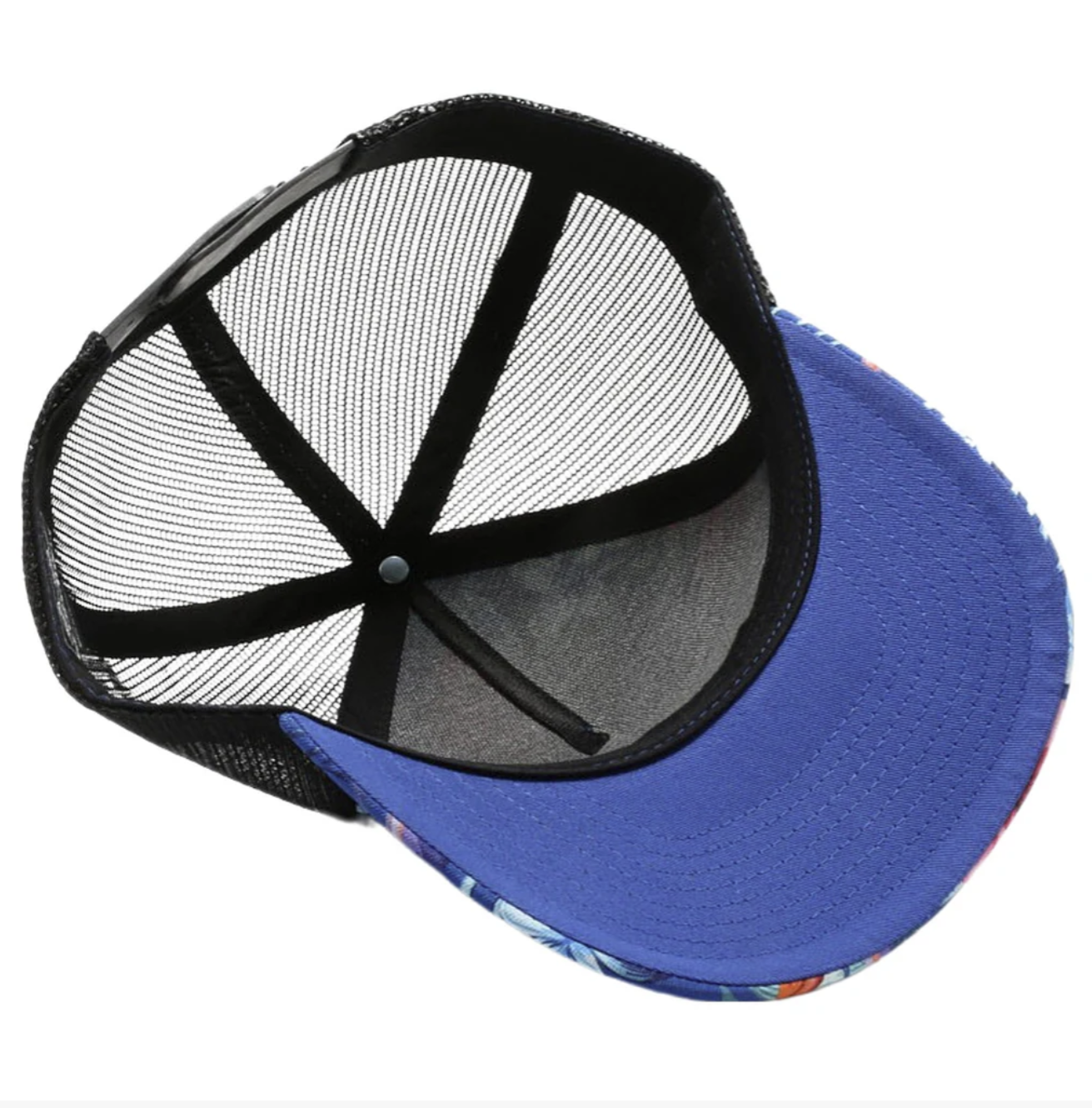 Pitbull Cambridge PB310 5 Panel Mesh Back Hat Floral Snapback with Custom Patch