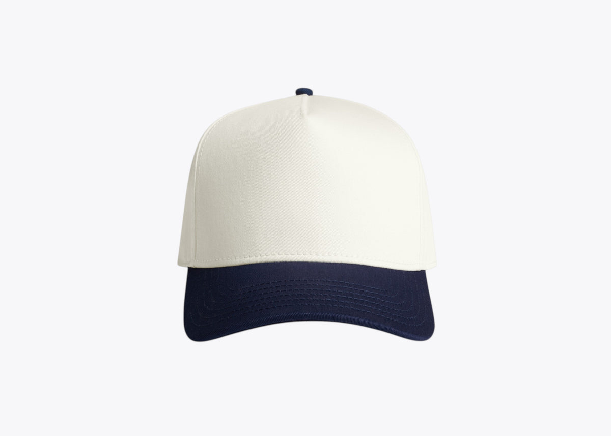 AS Colour 1165 Frame two-tone cap in natural and midnight