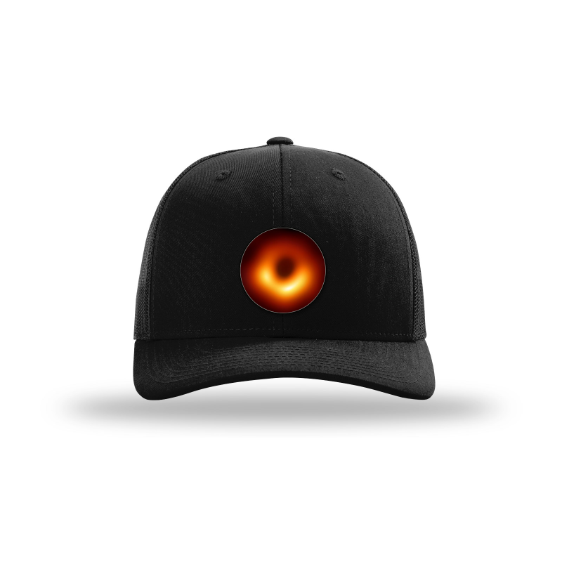 Black Hole Hat | First M87 Image | Astronomy Gift | Space Science Hat | Physics Lover | Custom UV Printed