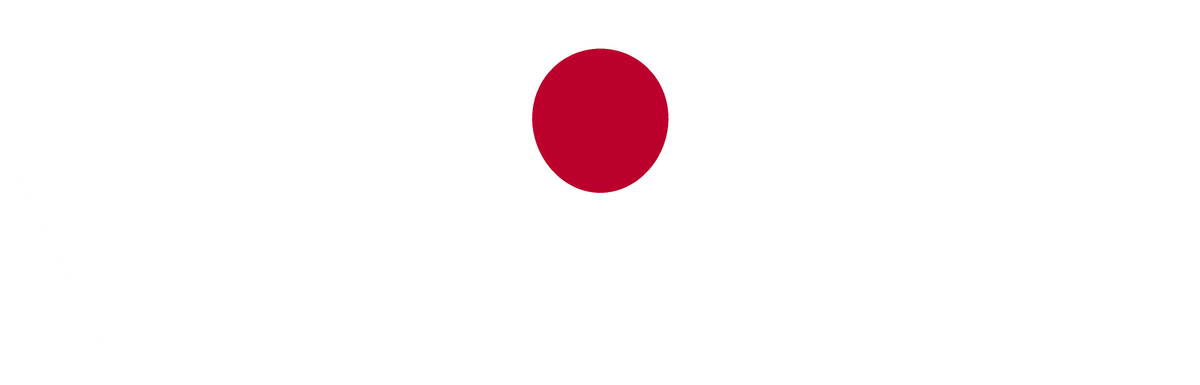 Japan flag rear patch, curved for the back of a cap