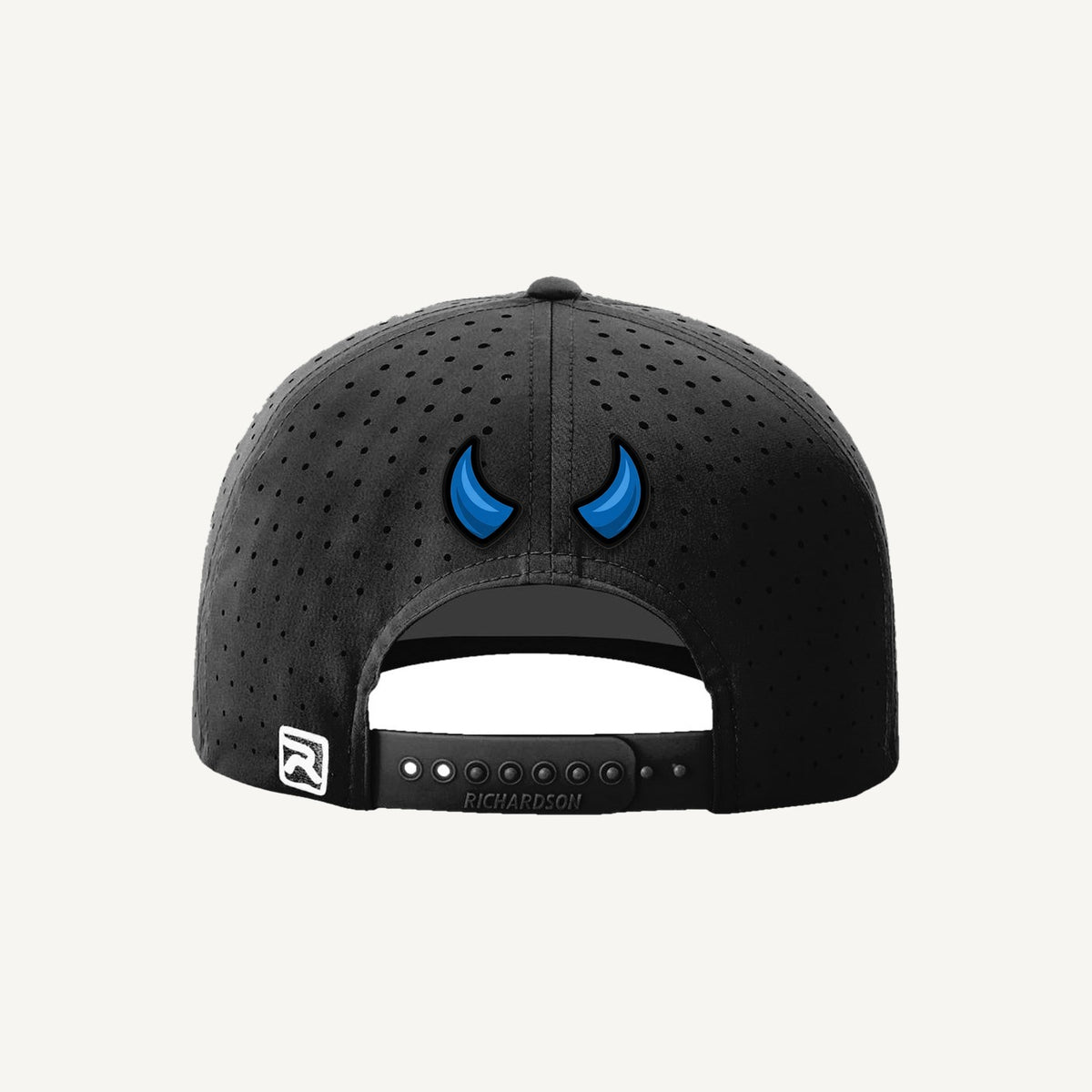 Golf Demons Water Hazard on a Richardson 632 hat in Black โ back