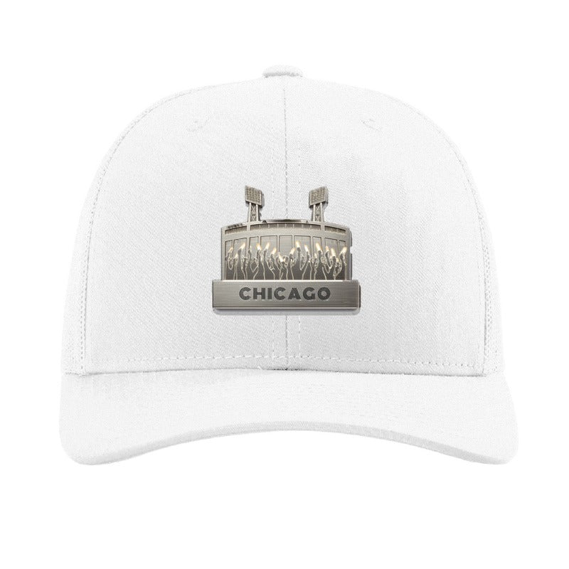 Chicago Soldier Field patch hat — White