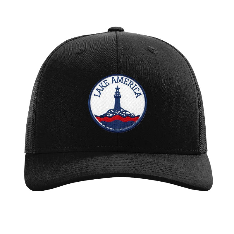 Lake America Original patch hat - Black