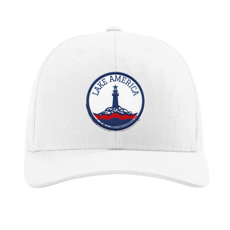Lake America Original patch hat - White