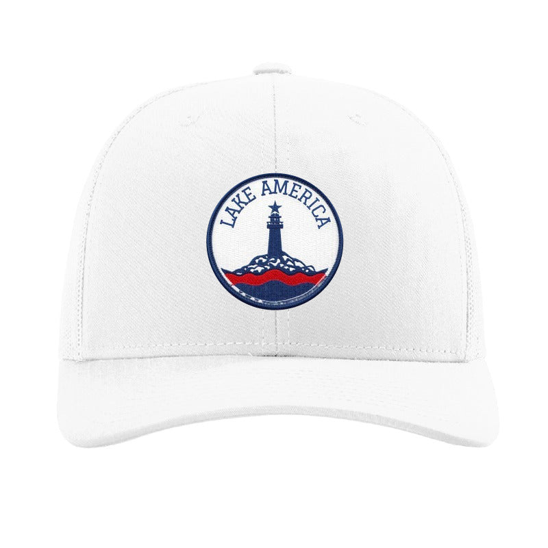 Lake America Original patch hat - White